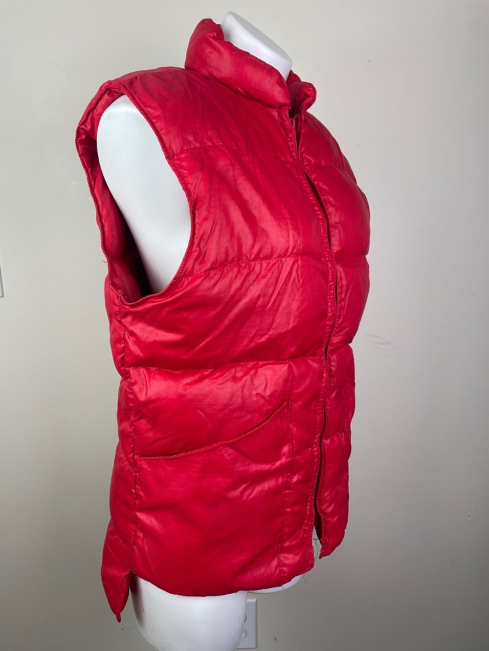 Vintage 10X Mfg Co Down Puffer Vest Red